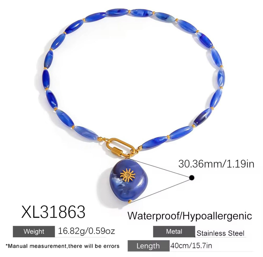 Ocean Blue Necklace