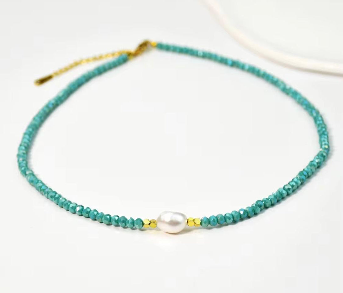Freshwater Pearl and Beads Necklace