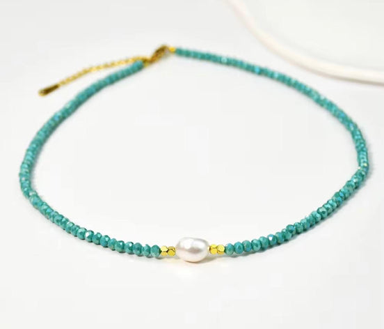 Freshwater Pearl and Beads Necklace