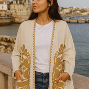 Bohemian Embroidered Coat
