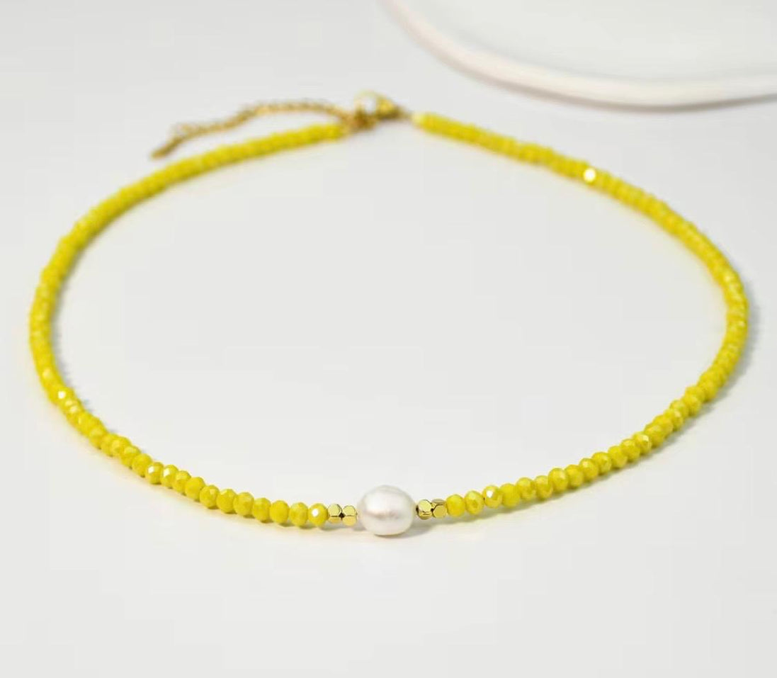Freshwater Pearl and Beads Necklace