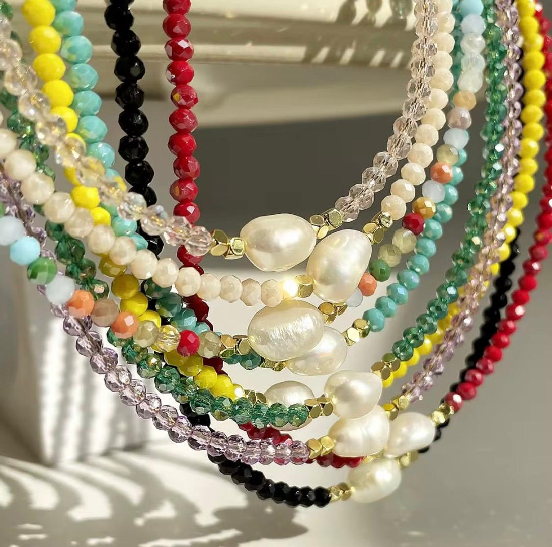Freshwater Pearl and Beads Necklace