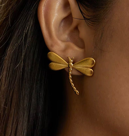Dragonfly Stud Earrings