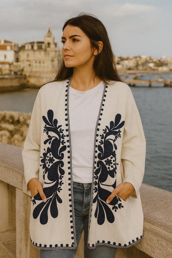 Bohemian Embroidered Coat