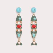 Long Dangle Earrings