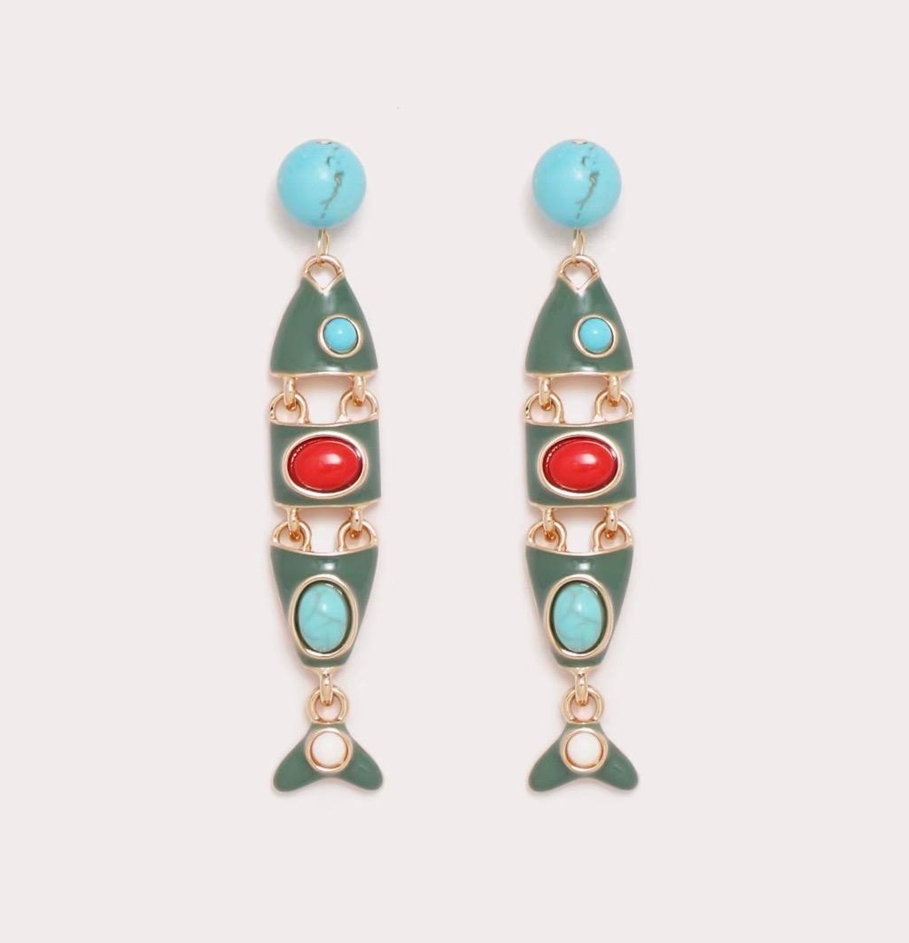 Long Dangle Earrings