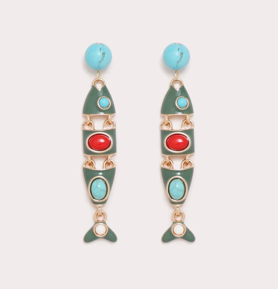 Long Dangle Earrings