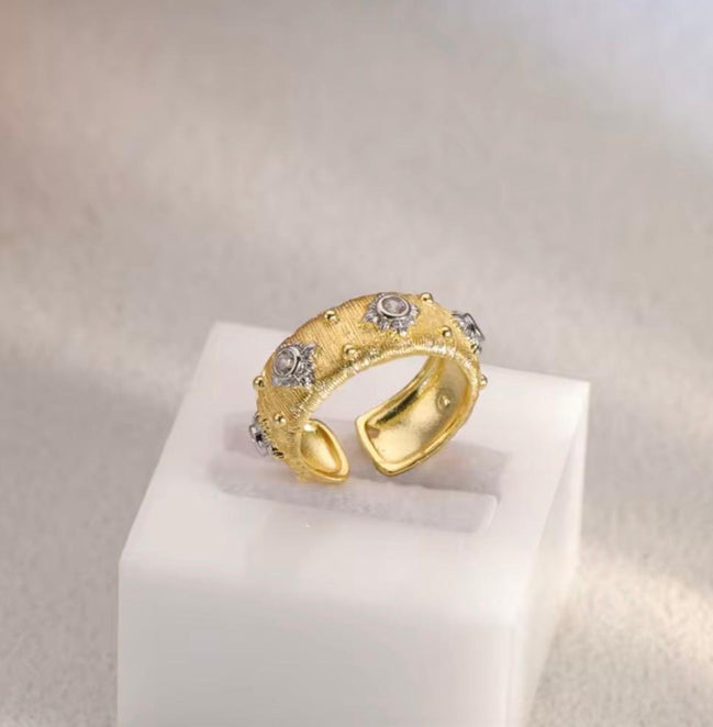 Italian Diamond Ring