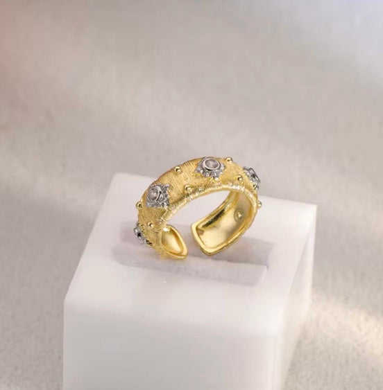 Italian Diamond Ring