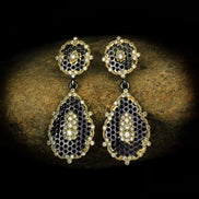 Black Gun Plated Earrings