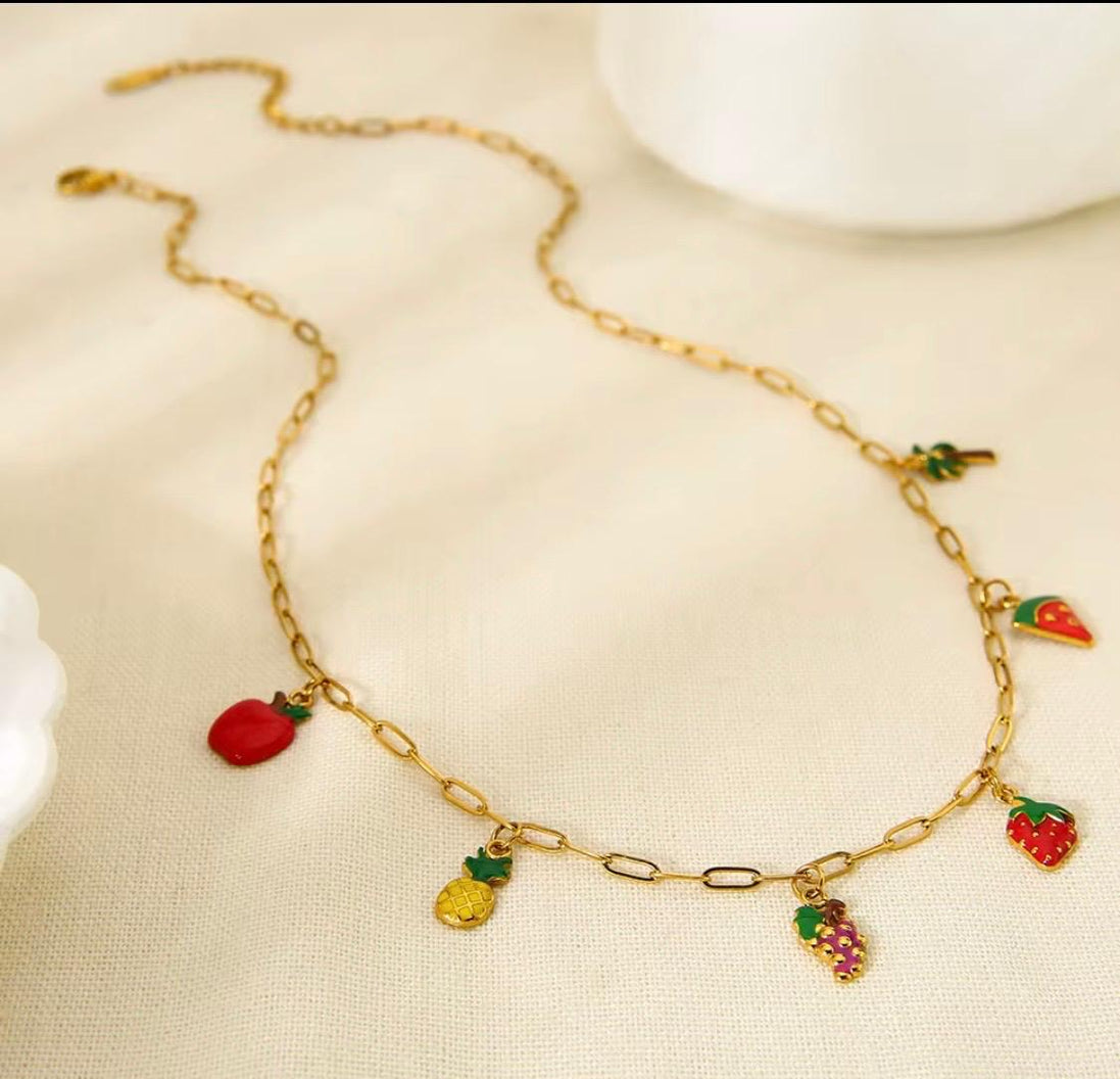 Fruit Salad Necklace