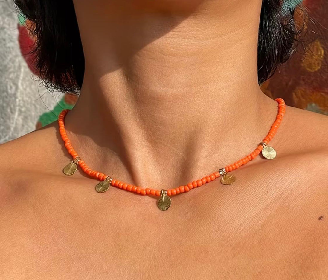 Bohemian Beaded Necklace
