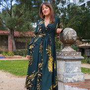 Pineapple Long Sleeve Dress