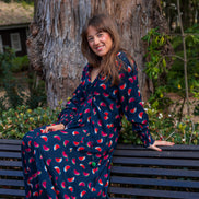 Long Sleeve Watermelon Dress