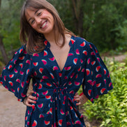 Short Sleeve Watermelon Dress