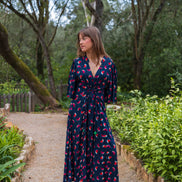 Short Sleeve Watermelon Dress