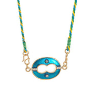 Lip Enamel Necklace
