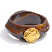Coin Chunky Bangle