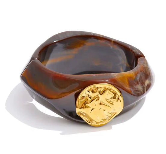 Coin Chunky Bangle