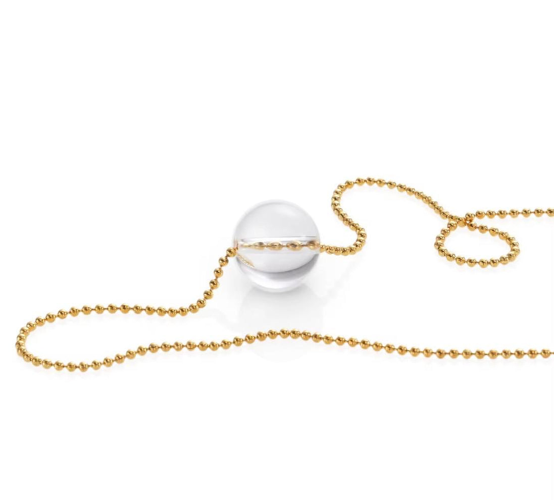 Quartz Pendant Necklace