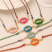 Lip Enamel Necklace