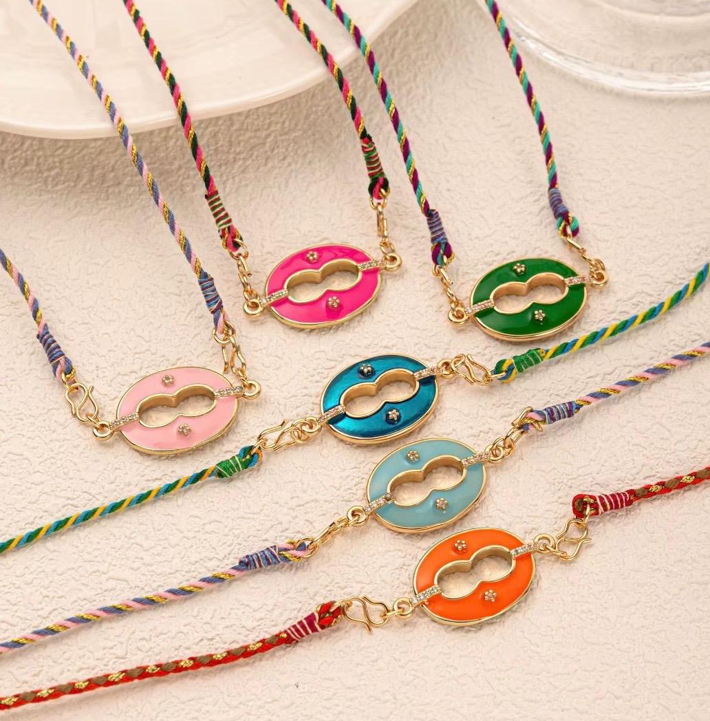 Lip Enamel Necklace