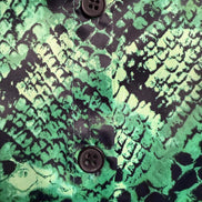 Green Snake Print Set
