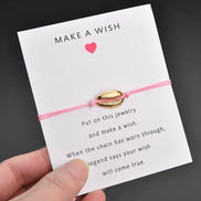 Make a Wish Shell Bracelet