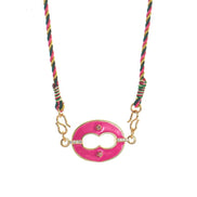 Lip Enamel Necklace
